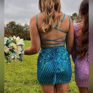 rachel allan homecoming dress-size 4